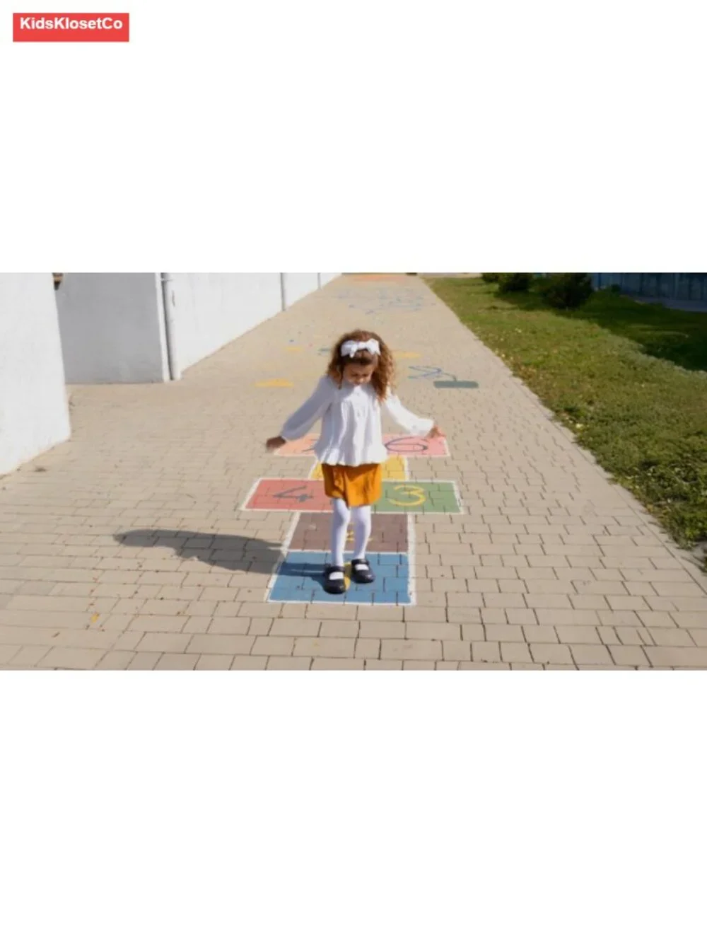 Girls School Uniform Mary Jane Flats with Arch Support Hook & Loop